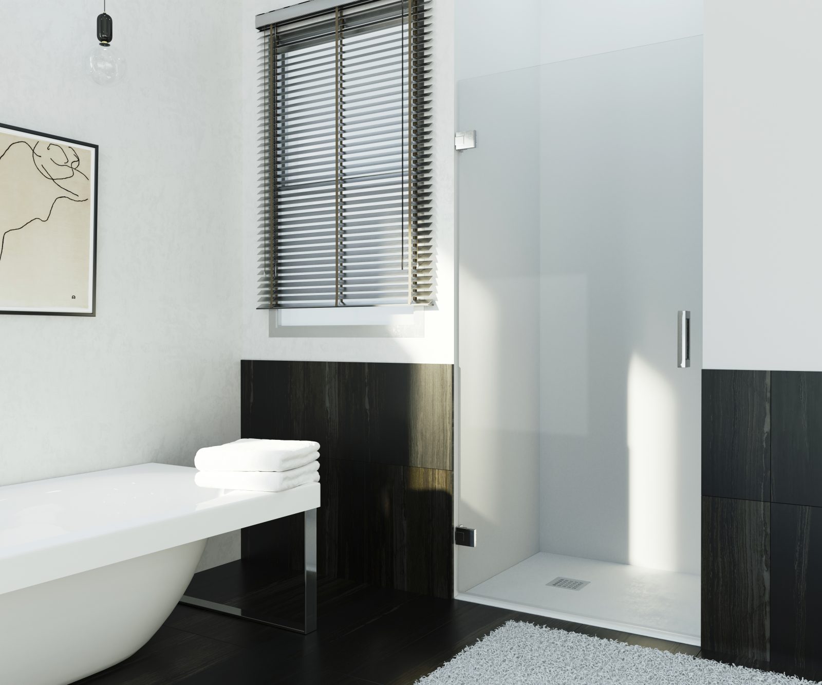 Modelo 806: Hoja abatible ducha canto Roma – Plata – Hispabaño: Fabricante  de Mamparas de Baño y de Duchas