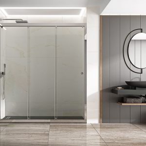 Modelo 400- Frontal Ducha 3 hojas Correderas